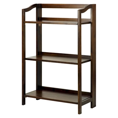 Stratford 36" 3 Shelf Folding Bookcase - Image 3
