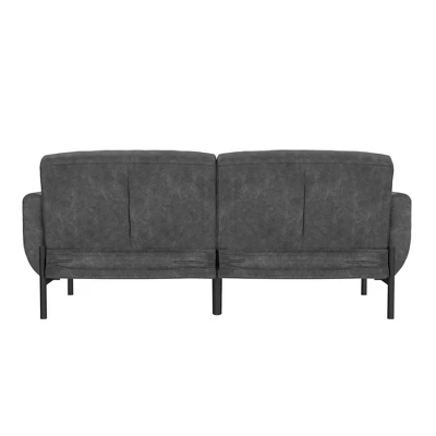Ash Futon Distressed Faux Leather - Room & Joy - Image 13
