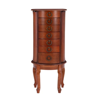 Raine Jewelry Armoire Cherry - Powell Company - Image 2