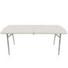 30"x72" Heavy Duty Fold In Half Table Speckled Gray - Hampden Furnishings