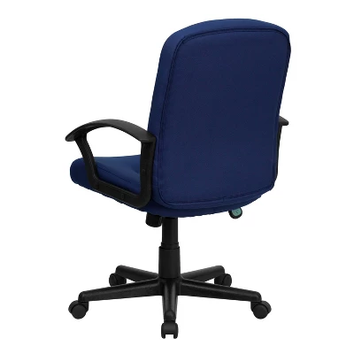 Executive Swivel Office Chair Navy - Flash Furniture - Image 2