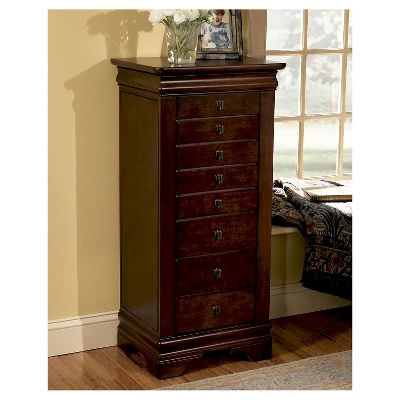 Josette Jewelry Armoire Cherry - Powell Company - Image 2