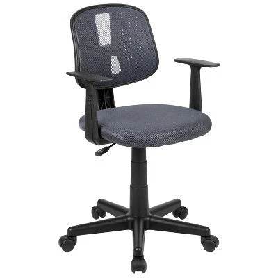 Emma And Oliver Pivot Back Mesh Swivel Task Office Chair With Arms - Image 14