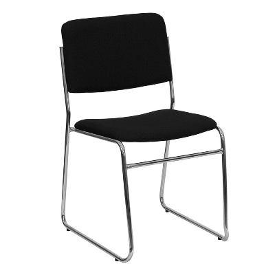 Flash Furniture HERCULES Series 500 Lb. Capacity High Density Stacking Chair With Sled Base - Image 10