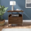 Architect 1 Drawer File Cabinet Modern Walnut - Bush Furniture