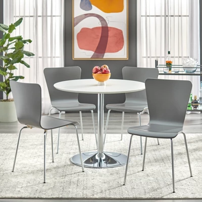 Set Of 2 Pisa Modern Bentwood Dining Chairs - Buylateral - Image 2