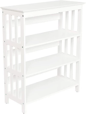 Legacy Decor 3 Tier Wooden Bookshelf Bookcase Shelves - Image 7