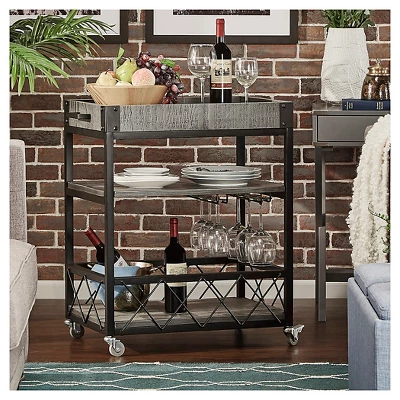 Ronay Bar Cart - Inspire Q - Image 9