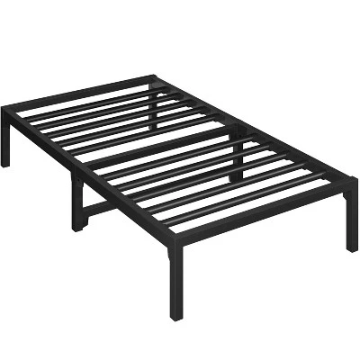 Yaheetech Metal Platform Bed Frame With Ultra-Durable Steel Slat Support - Image 7
