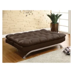 Mellie Futon Sofa Roasted Coffee - MiBasics