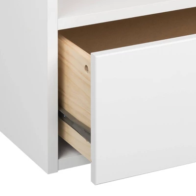 Hanging Dresser And Nightstand Set White - Prepac - Image 3