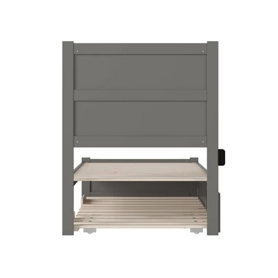 Noho Bed With Footboard And Twin Trundle - AFI - Image 4