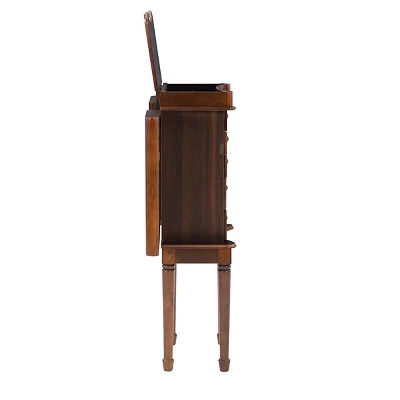 Kasey Jewelry Armoire Walnut - Powell Company - Image 5