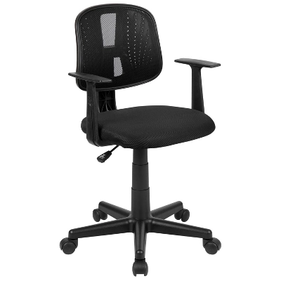 Emma And Oliver Pivot Back Mesh Swivel Task Office Chair With Arms - Image 15