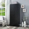 Hopkins Modern 7 Shelf Freestanding Storage Closet - Manhattan Comfort