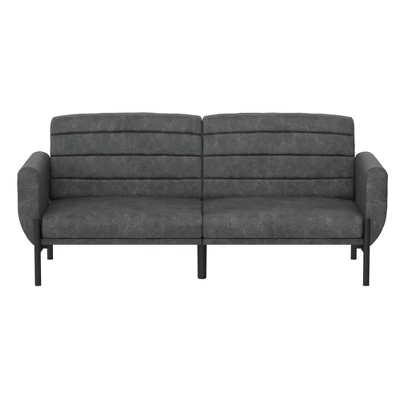 Ash Futon Distressed Faux Leather - Room & Joy - Image 5