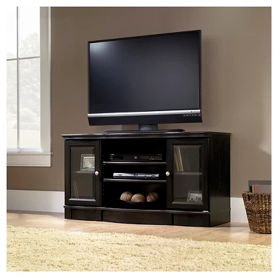 Regent Place Panel TV Stand For TVs Up To 50" Estate Black - Sauder