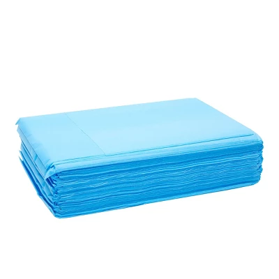 Stockroom Plus 25 Pack Disposable Massage Table Sheets, Spa Bed Cover For Tattoo Chair, Salon, Chiropractor, Blue, 31x7 In - Image 5