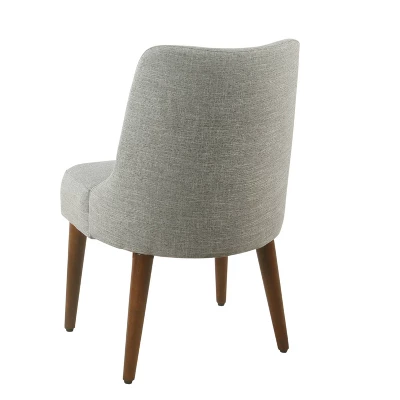 Hemet Gayle Side Chair Woven Gray - HomePop - Image 2