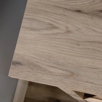 Summit Station Armoire Distressed Gray - Sauder - Image 2