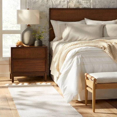 Wood & Cane Transitional Headboard - Hearth & Hand™ With Magnolia - Image 5