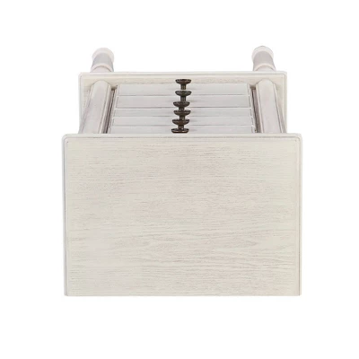 Obrecht Jewelry Armoire Off White - Powell Company - Image 5