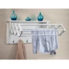 36" X 18" Wall Shelf With Collapsible Drying Rack And Hooks - Danya B.