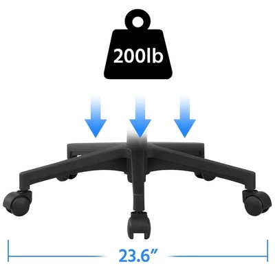 Yaheetech Adjustable Ergonomic Computer Chair Office Chair - Image 5
