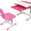 Mount-It! Kids Desk And Chair Set For Ages 3 To 10 - Pink