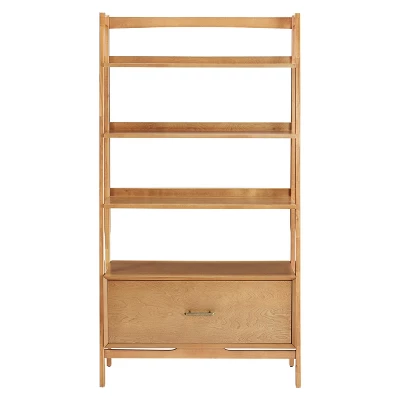 70" Landon Large Bookcase - Crosley - Image 3