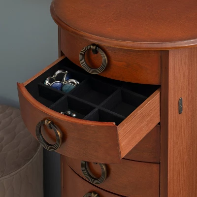 Raine Jewelry Armoire Cherry - Powell Company - Image 11