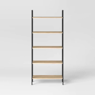72" Loring 5 Shelf Ladder Bookshelf - Threshold™ - Image 2