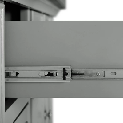 Julia Stainless Steel Top Kitchen Island - Crosley - Image 17