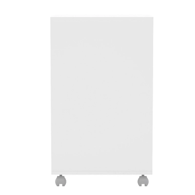 Maia 4 Drawer File Cabinet White - Polifurniture - Image 5