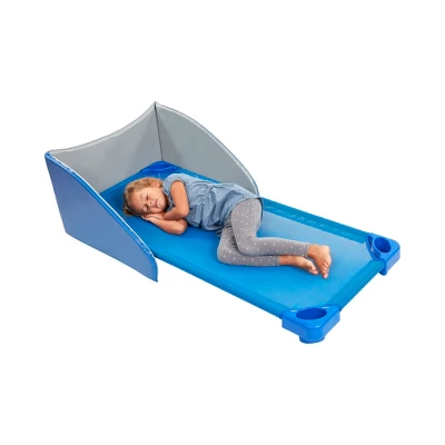 ECR4Kids Naptime Privacy Partition, Nap Divider, Blue/Grey, 5-Pack - Image 2