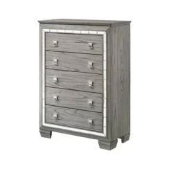 73" Antares Chest Light Gray Oak - Acme Furniture