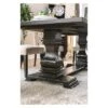 Iohomes Villa Rustic Dining Table Antique Black - HOMES: Inside + Out