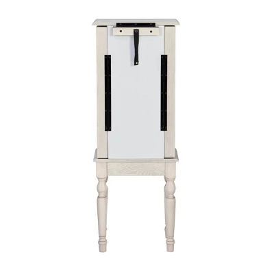 Obrecht Jewelry Armoire Off White - Powell Company - Image 7