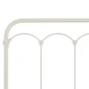 Full Jocelyn Metal Headboard Soft White - Hillsdale Furniture