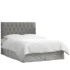 Edwardian Tufted Headboard Linen - Skyline Furniture