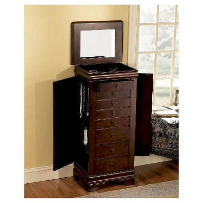 Josette Jewelry Armoire Cherry - Powell Company - Image 3