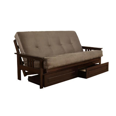 Full Chicago Frame And Coil Mattress With Storage Drawers - Dual Comfort - Image 6