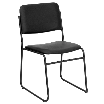Flash Furniture HERCULES Series 500 Lb. Capacity High Density Stacking Chair With Sled Base - Image 11