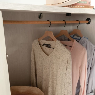 Dover Edge Armoire Glacier Oak - Sauder - Image 4