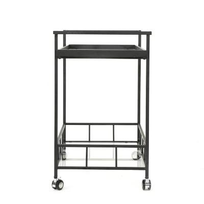 Ambrose Industrial Bar Cart - Christopher Knight Home - Image 5