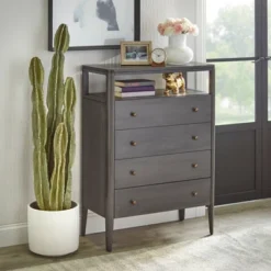 Parc Multiuse Cabinet Gray - Lifestorey