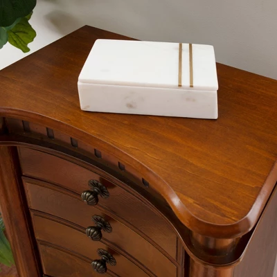 Kasey Jewelry Armoire Walnut - Powell Company - Image 11