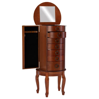 Raine Jewelry Armoire Cherry - Powell Company - Image 3