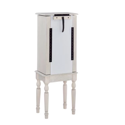 Obrecht Jewelry Armoire Off White - Powell Company - Image 8