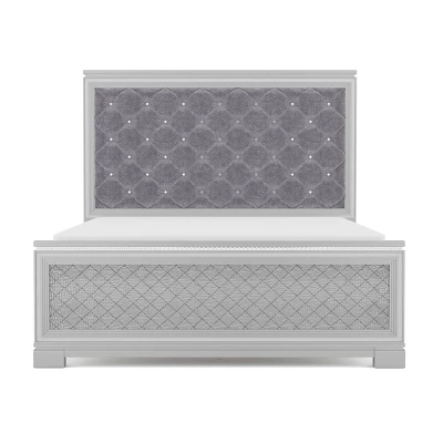 5pc Tenaya Bedroom Set Silver/Gray - HOMES: Inside + Out - Image 13
